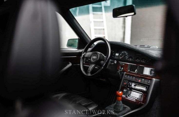 Audi V8 interior