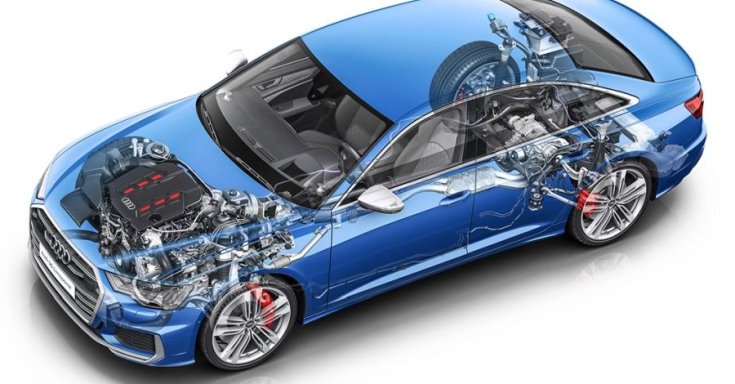 Audi MHEV V6 TDI dízel
