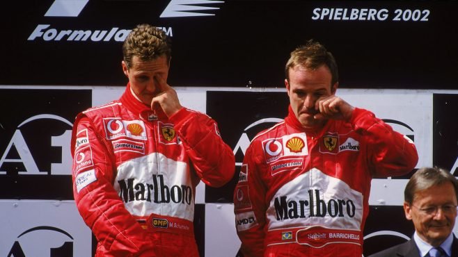 Schumacher és Barichello