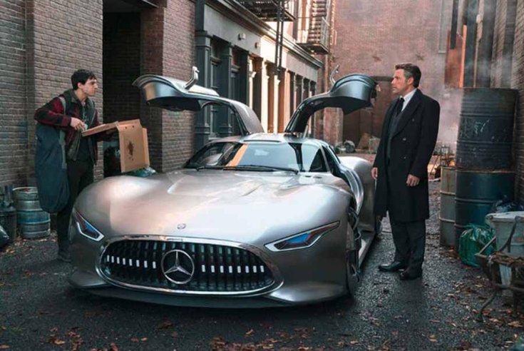 Batman filmes autó Mercedes koncepicó