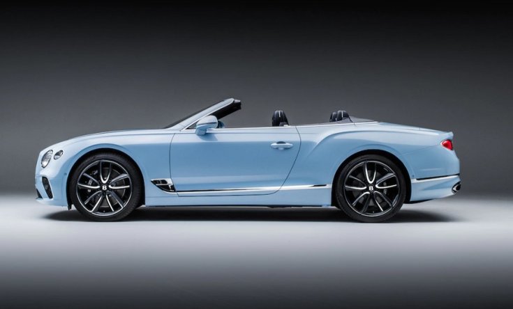 Bentley Continental GT Convertible oldalról