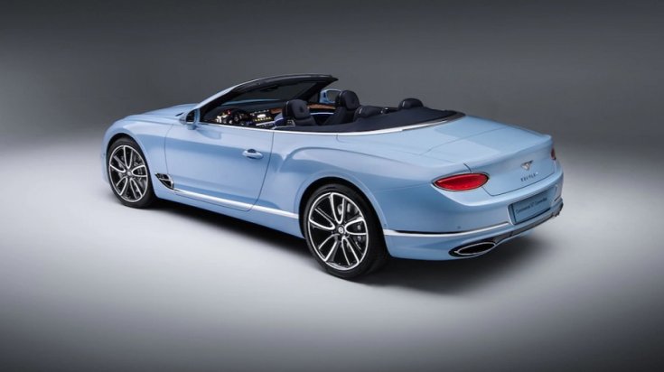 Bentley Continental GT Convertible hátulja