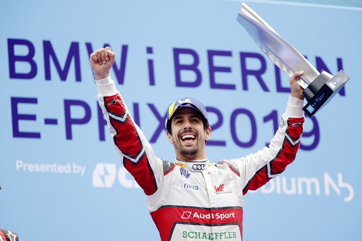 di Grassi a dobogón Berlinben
