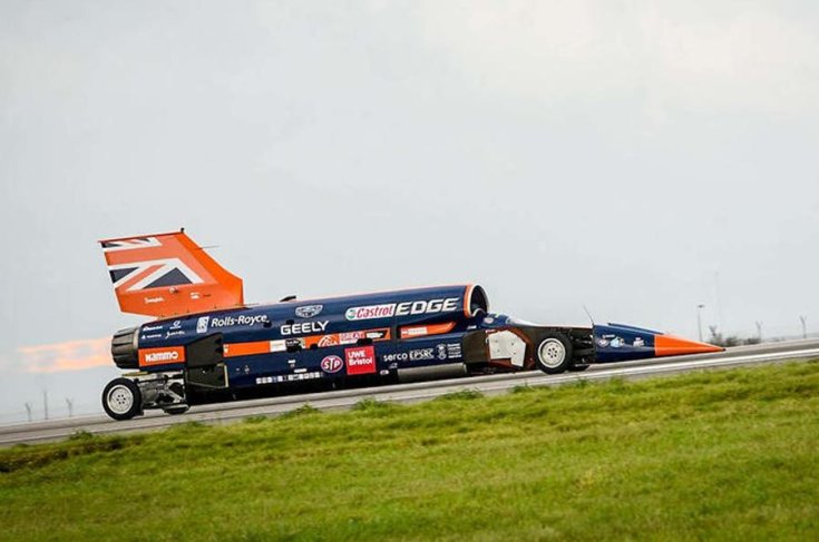 Bloodhound sugárhajtású prototípusa