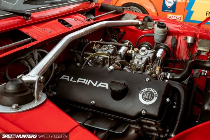 BMW 2002 Tii Touring Alpina motorral