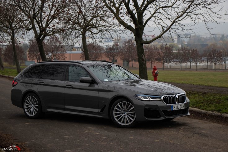 BMW 530d Touring teszt alapjárat