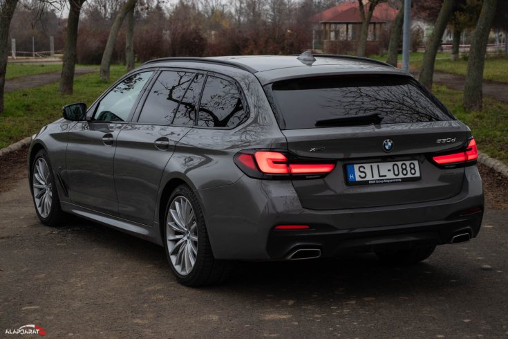 BMW 530d Touring teszt alapjárat