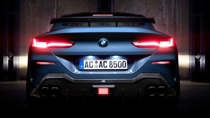 BMW 8-as sorozat hátulja AC Schnitzer tuninggal