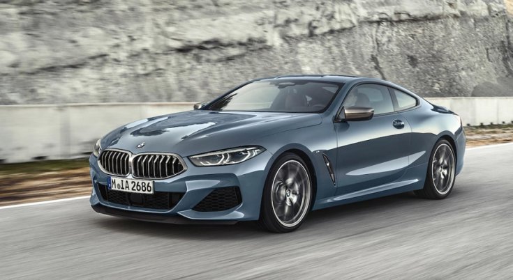 BMW 8-as sorozat szemből