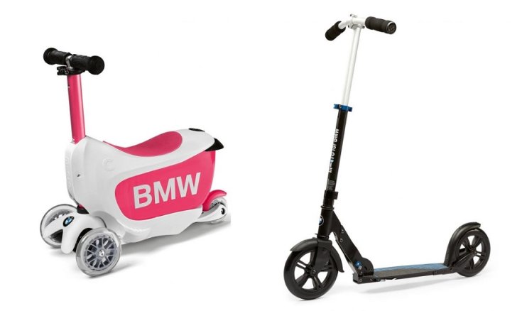 BMW elektromos rollerek minden korosztálynak