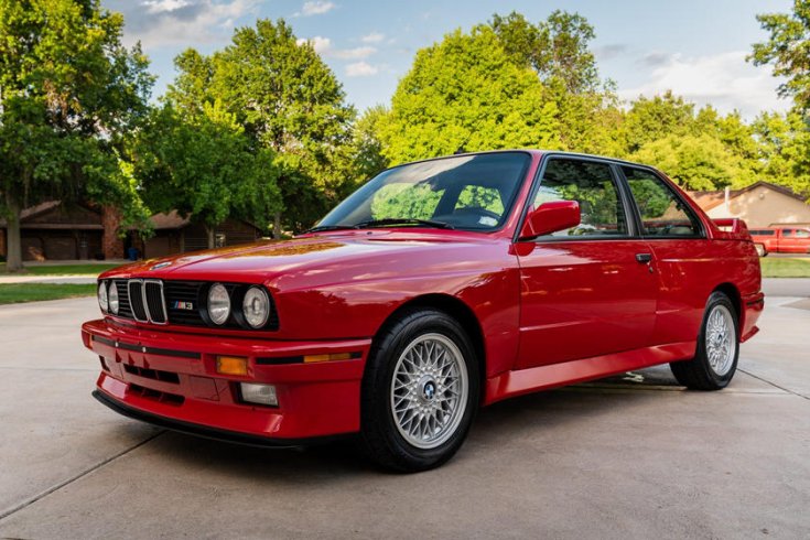 BMW E30 M3 aukció