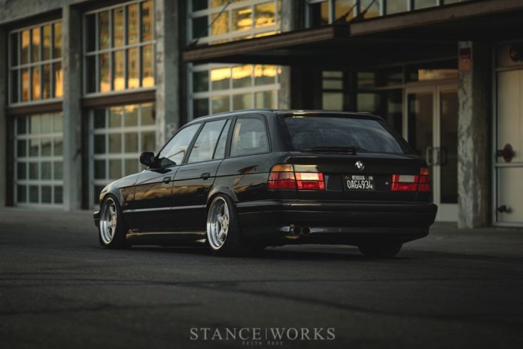 BMW E34 525i Touring ültetés