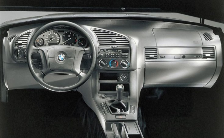 BMW E36 interior