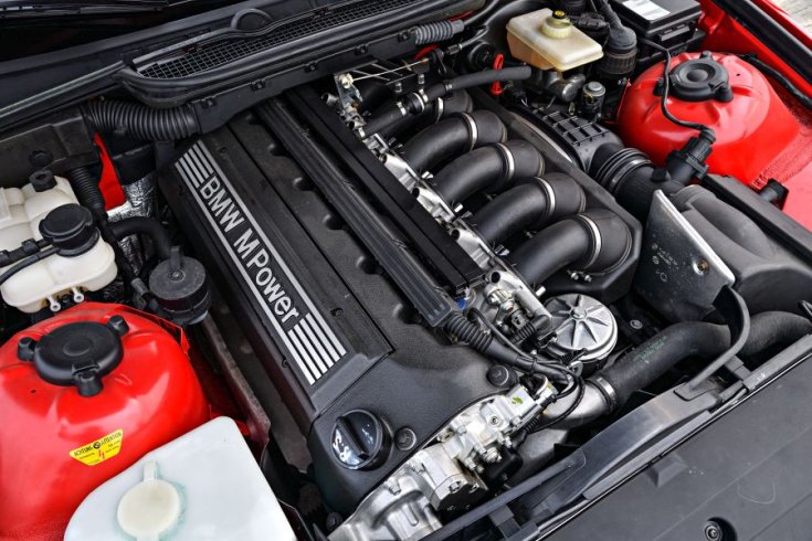 BMW E36 M3 motortér