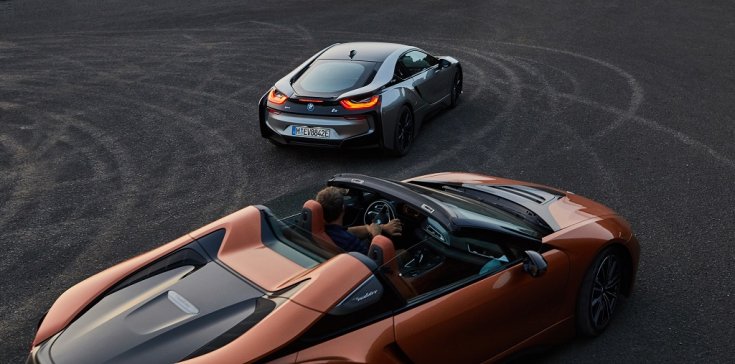 BMW i8 roadsterek