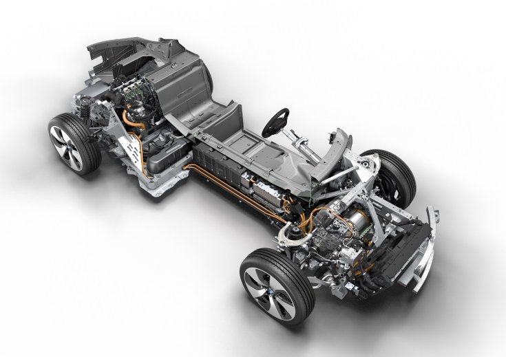 BMW i8 hajtáslánc