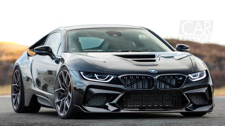 BMW i8 M számítógépes grafika