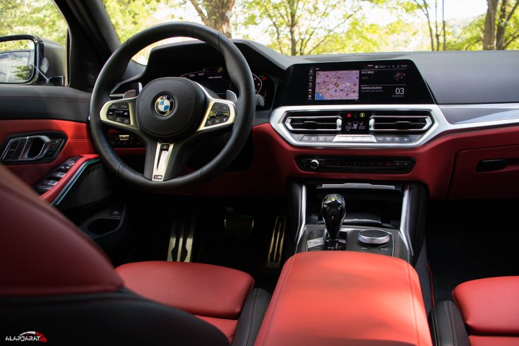 BMW M340i teszt Alapjárat