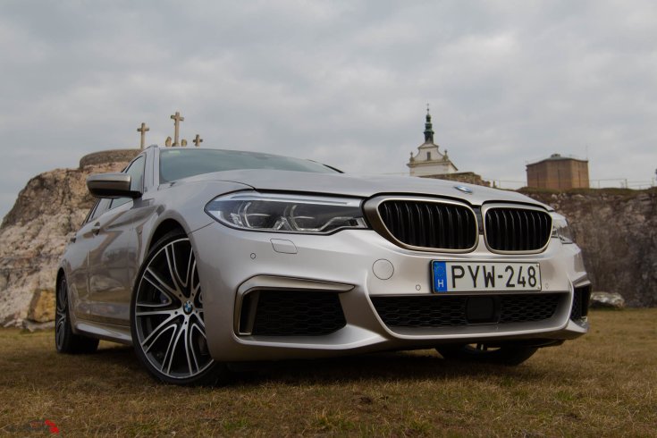 BMW M550d Touring Teszt Alapjárat