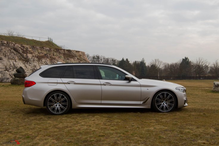 BMW M550d Touring Teszt Alapjárat