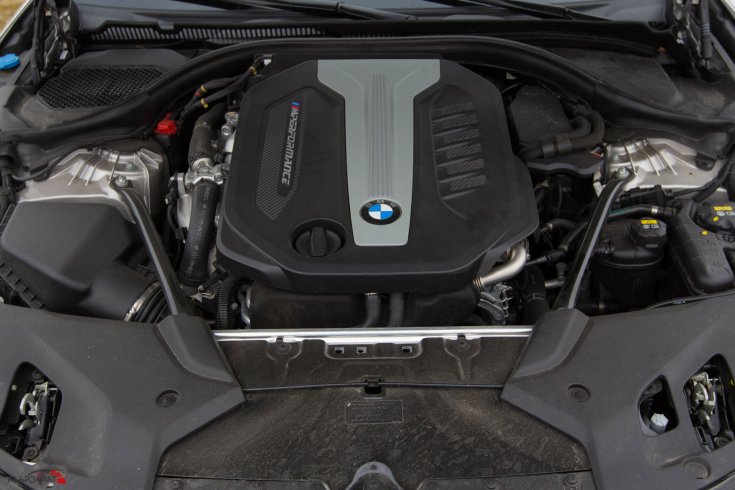 BMW M550d Touring Teszt Alapjárat