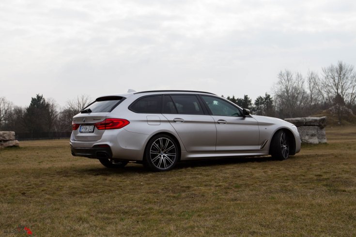 BMW M550d Touring Teszt Alapjárat