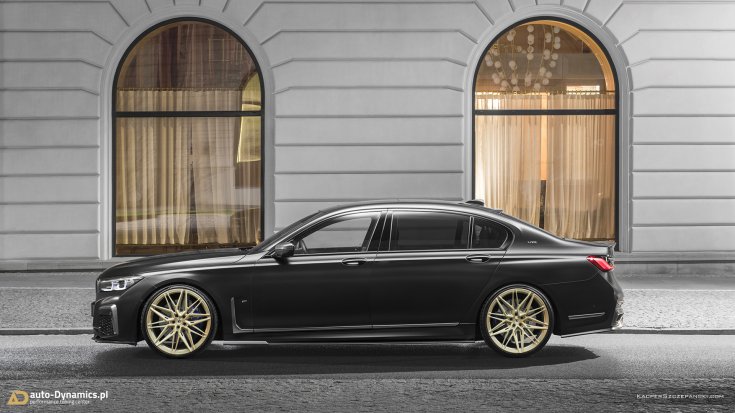 BMW M760li auto dynamics