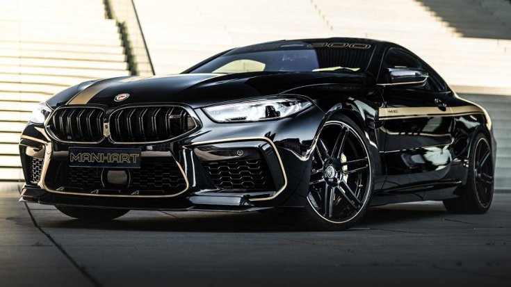 BMW M8 Manhart tuning szemből