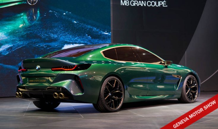 BMW M8 Genfi Autószalon 2018