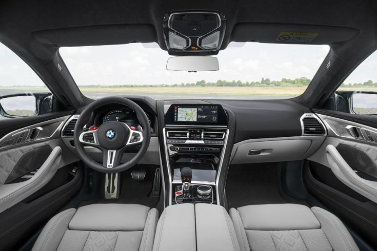 BMW M8 Gran Coupé interior