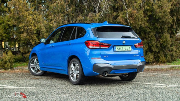 bmw x1 phev teszt alapjárat