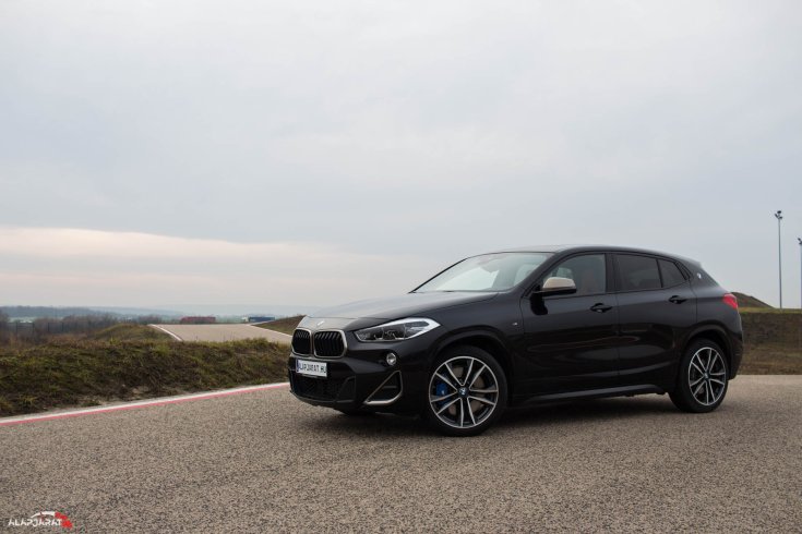 BMW X2 M35i  TEszt Alapjárat