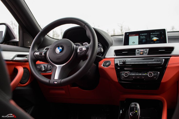 BMW X2 M35i TEszt Alapjárat