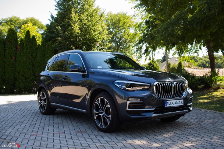 BMW X5 teszt Alapjárat