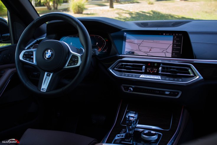 BMW X5 teszt Alapjárat