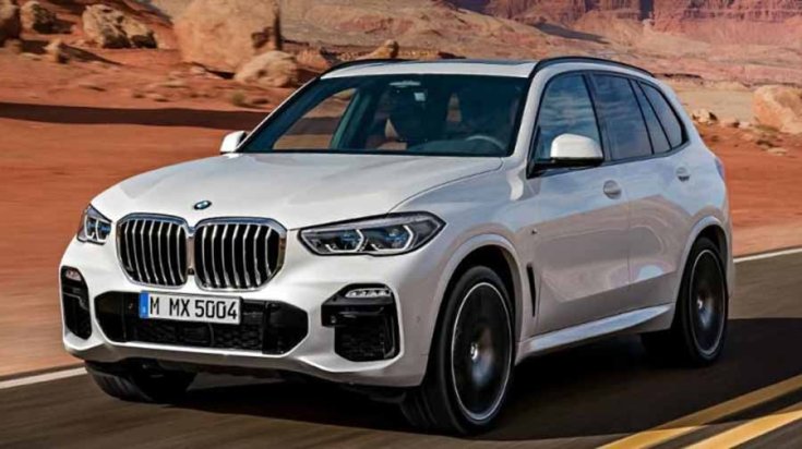 2019-es BMW X5 SUV elölről