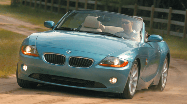 BMW Z4 szemből