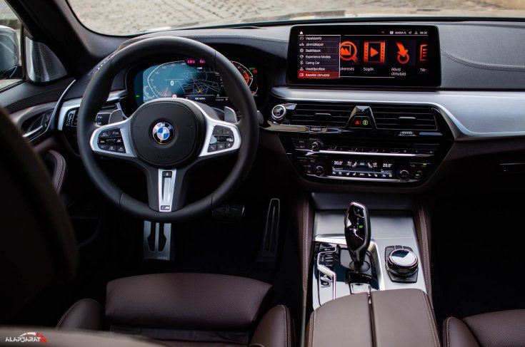 BMW 5 interior