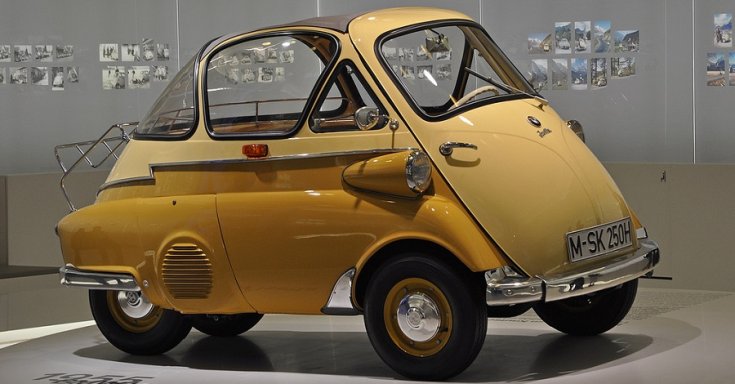 BMW 250 Isetta, oldalnézet