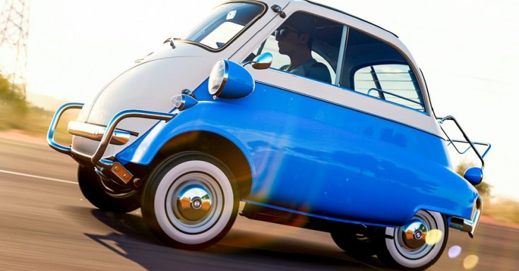 BMW 300 Isetta, oldalnézet