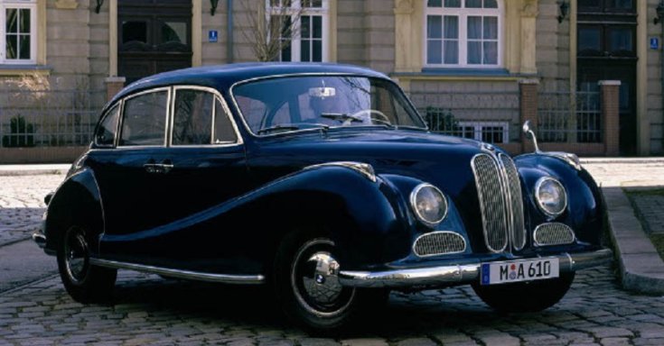 BMW 501, elölnézet