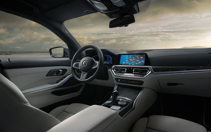 A BMW Alpina B3 Touring belseje