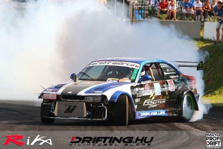 TRACKWOOD 2017 driftelő BMW E46