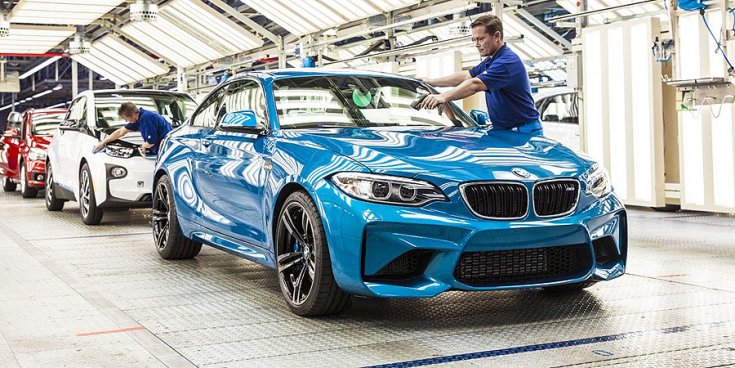 BMW-gyárban készülő modellek
