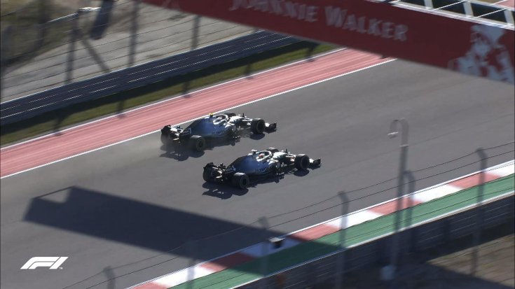 Bottas megelőzi Hamiltont az Amerikai Nagydíjon