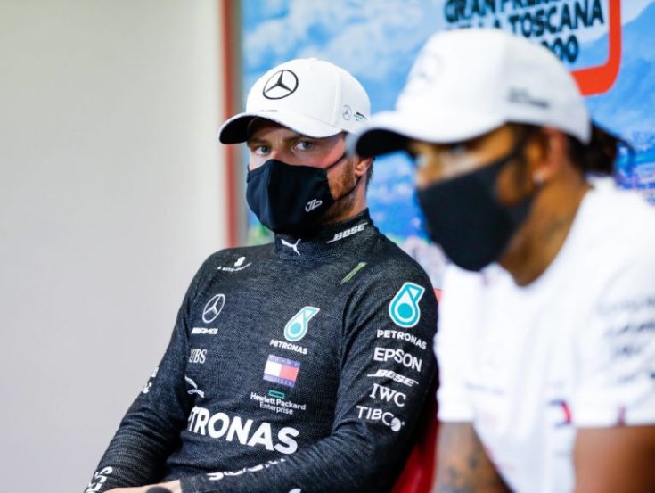 Bottas és Hamilton