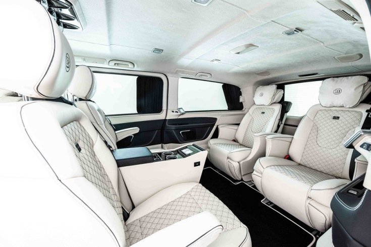 Brabus Business Plus beltere vajszínű ülésekkel