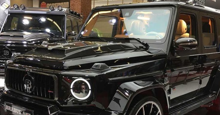 Brabus G V12 900 szemből