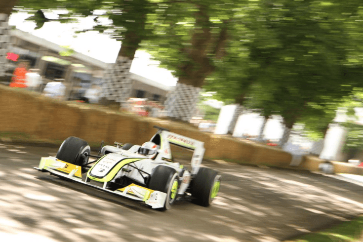 BrawnGP autó a Goodwood Festival of Speed eseményen
