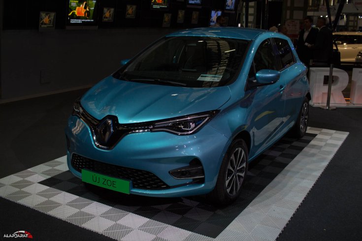 2019-es Renault Zoe RS Trophy a Budapest Auto Show kiállításon